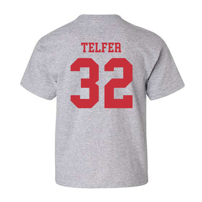 SDSU - NCAA Baseball : Trey Telfer - Classic Shersey Youth T-Shirt-1