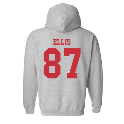 SDSU - NCAA Football : Jack Ellis - Classic Shersey Hooded Sweatshirt-1