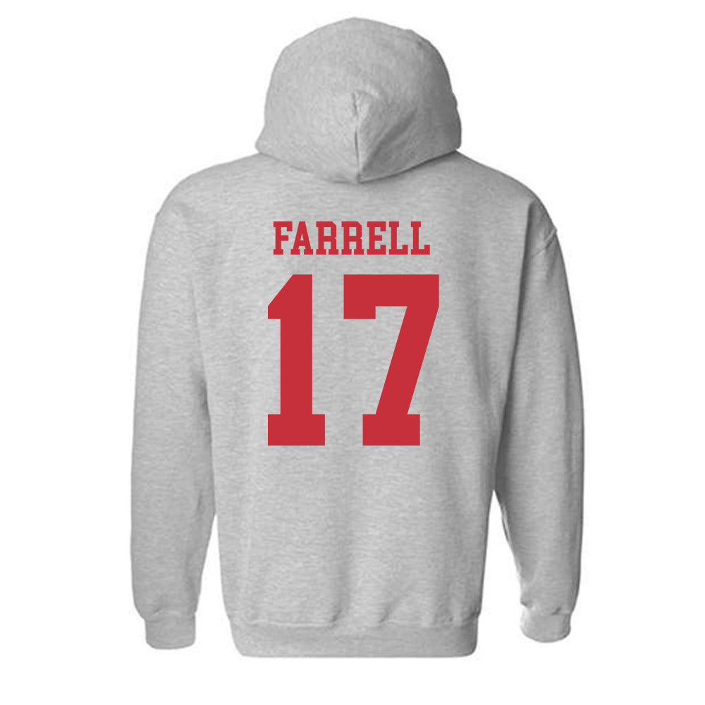 SDSU - NCAA Baseball : Max Farrell - Classic Shersey Hooded Sweatshirt-1