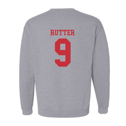 SDSU - NCAA Baseball : Drew Rutter - Classic Shersey Crewneck Sweatshirt-1