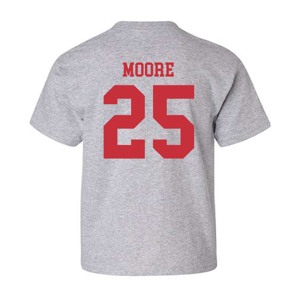 SDSU - NCAA Baseball : Carson Moore - Classic Shersey Youth T-Shirt-1