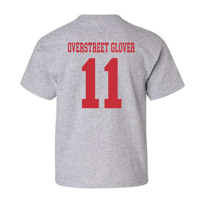 SDSU - NCAA Football : Deyhare Overstreet-Glover - Classic Shersey Youth T-Shirt-1