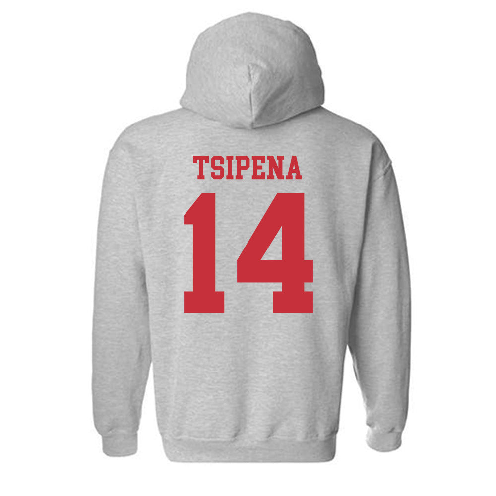 SDSU - NCAA Men's Soccer : Sami Tsipena - Classic Shersey Hooded Sweatshirt-1