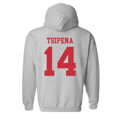 SDSU - NCAA Men's Soccer : Sami Tsipena - Classic Shersey Hooded Sweatshirt-1