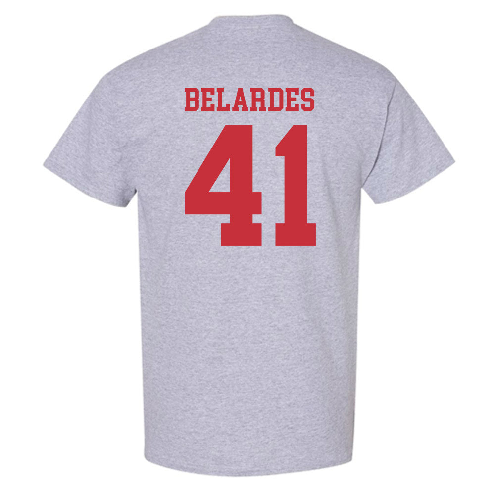 SDSU - NCAA Baseball : Alec Belardes - Classic Shersey T-Shirt-1