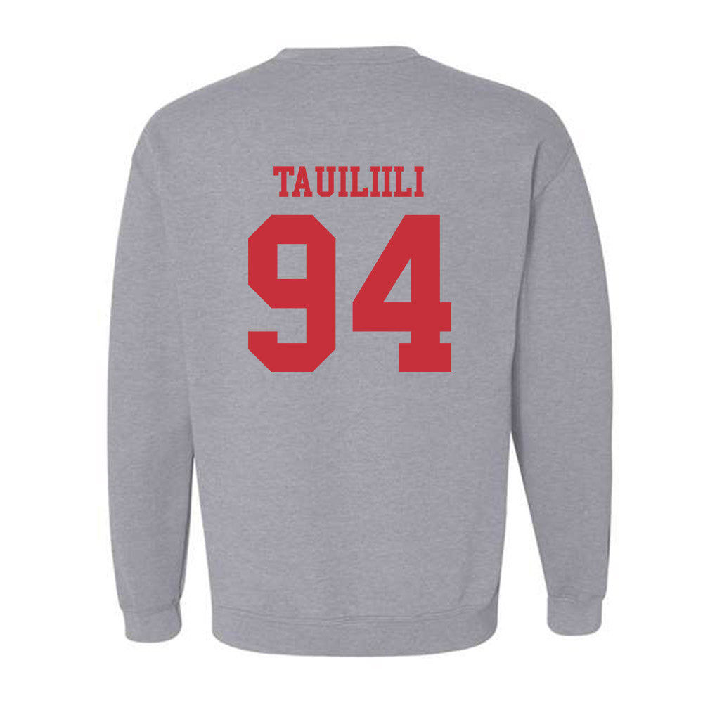 SDSU - NCAA Football : Tuaoa Tauiliili - Classic Shersey Crewneck Sweatshirt-1