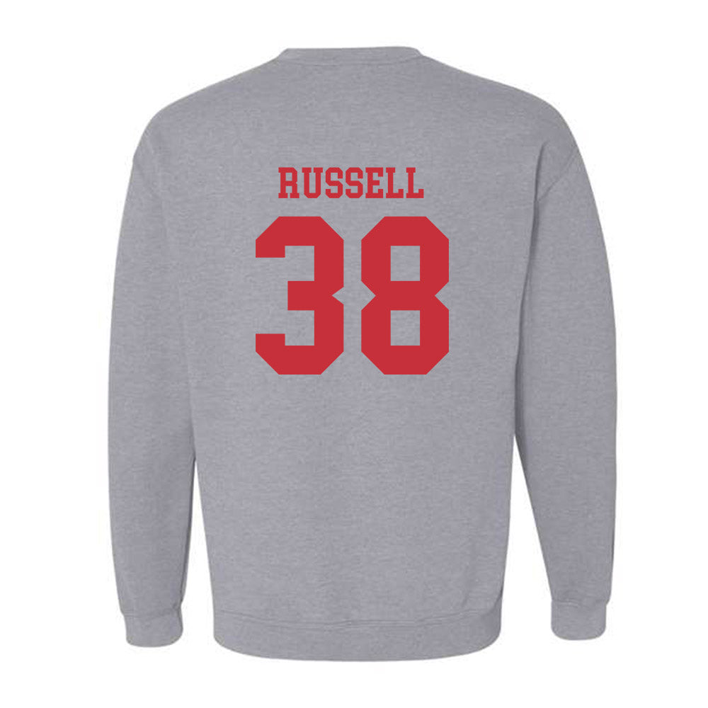 SDSU - NCAA Baseball : Aidan Russell - Classic Shersey Crewneck Sweatshirt-1