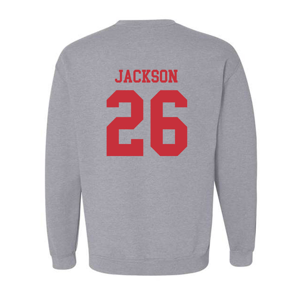 SDSU - NCAA Baseball : Ryan Jackson - Classic Shersey Crewneck Sweatshirt-1