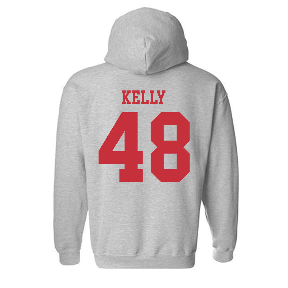 SDSU - NCAA Baseball : Zane Kelly - Classic Shersey Hooded Sweatshirt-1