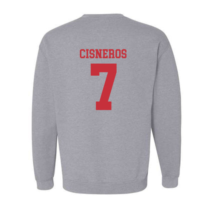 SDSU - NCAA Softball : Kiara Cisneros - Classic Shersey Crewneck Sweatshirt-1
