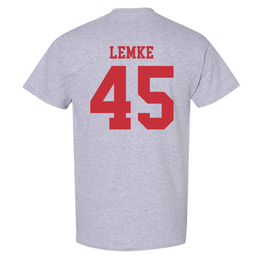 SDSU - NCAA Baseball : Simon Lemke - Classic Shersey T-Shirt-1