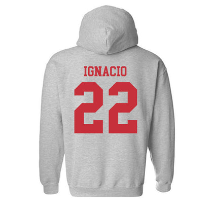 SDSU - NCAA Softball : Jade Ignacio - Classic Shersey Hooded Sweatshirt-1