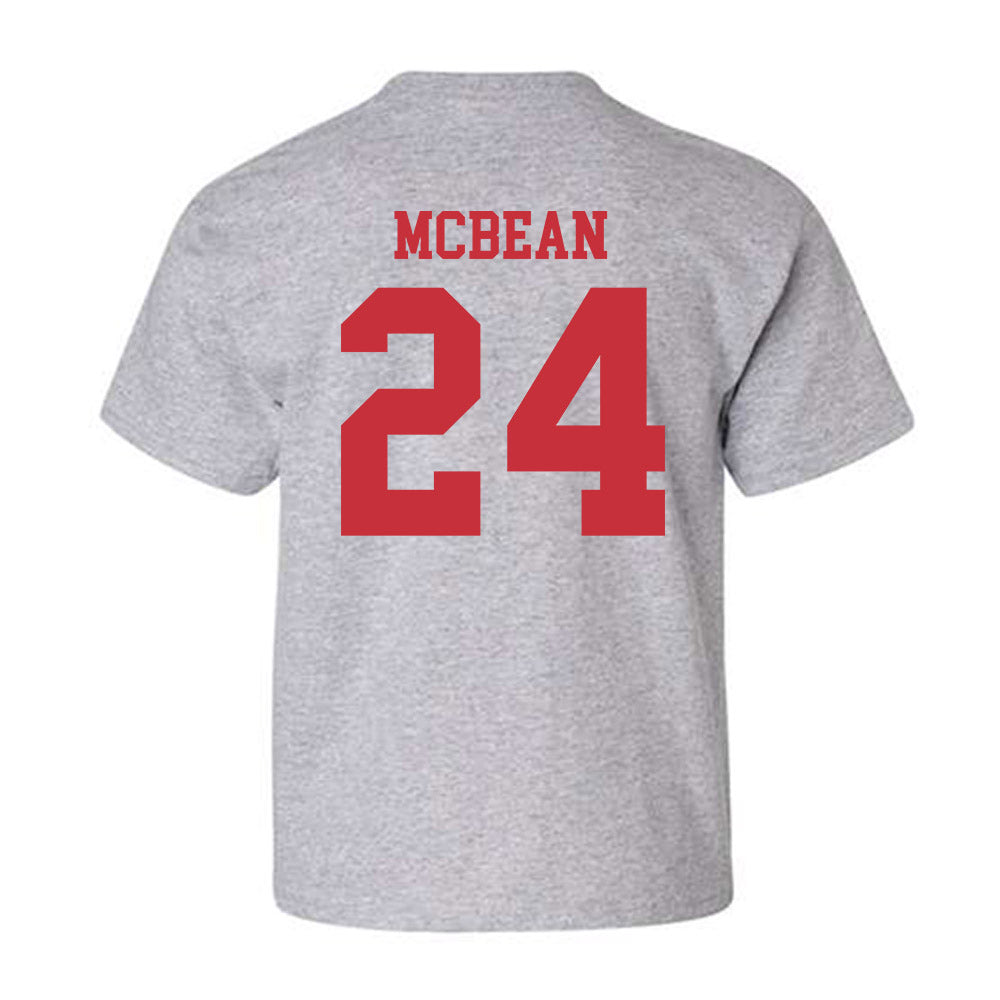 SDSU - NCAA Baseball : Alito McBean - Classic Shersey Youth T-Shirt-1