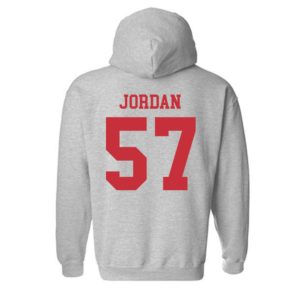 SDSU - NCAA Softball : Faith Jordan - Classic Shersey Hooded Sweatshirt-1