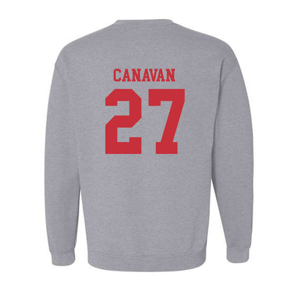 SDSU - NCAA Baseball : Chris Canavan - Classic Shersey Crewneck Sweatshirt-1