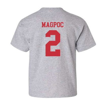 SDSU - NCAA Baseball : Adam Magpoc - Classic Shersey Youth T-Shirt-1