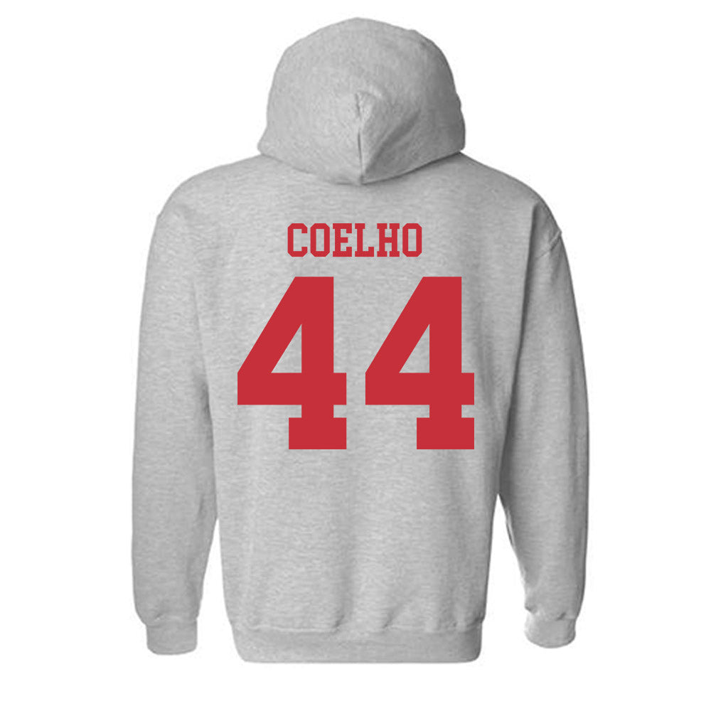 SDSU - NCAA Football : Dominic Coelho - Classic Shersey Hooded Sweatshirt-1