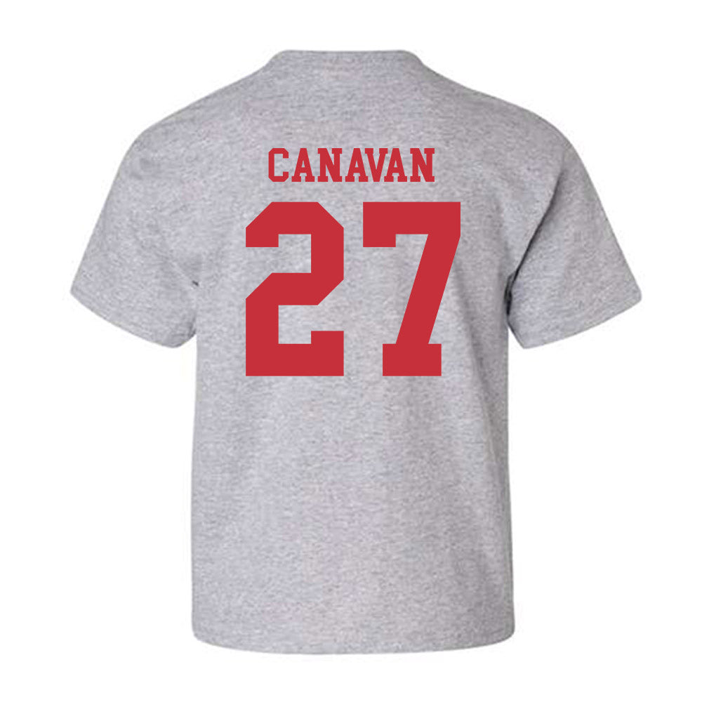 SDSU - NCAA Baseball : Chris Canavan - Classic Shersey Youth T-Shirt-1