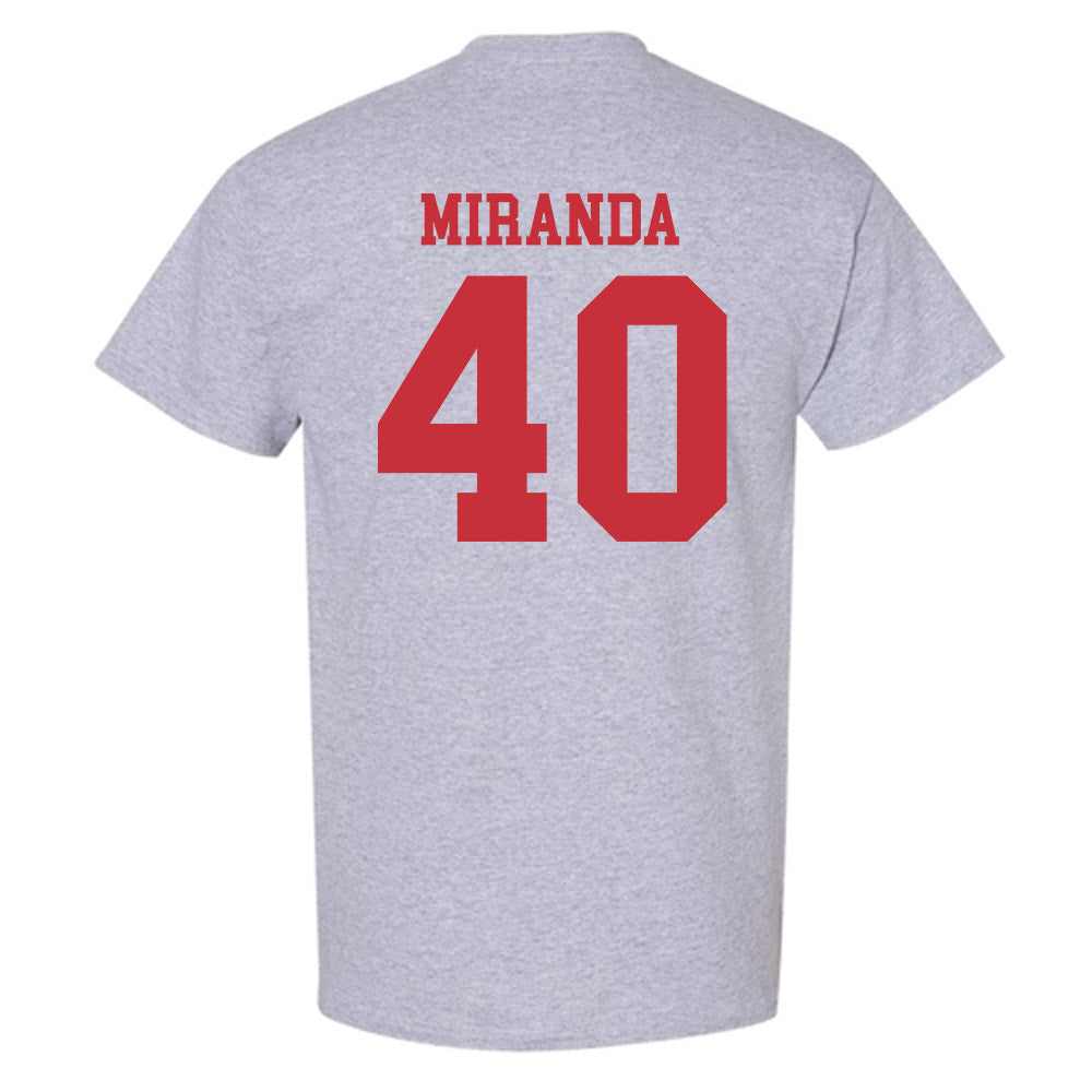 SDSU - NCAA Baseball : Evan Miranda - Classic Shersey T-Shirt-1