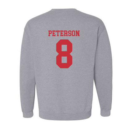 SDSU - NCAA Baseball : Tyce Peterson - Classic Shersey Crewneck Sweatshirt-1