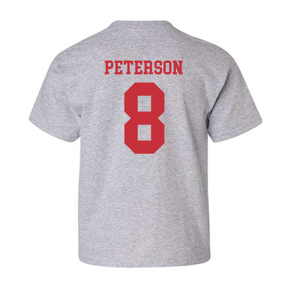SDSU - NCAA Baseball : Tyce Peterson - Classic Shersey Youth T-Shirt-1