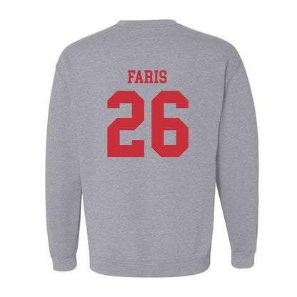 SDSU - NCAA Men's Soccer : Owen Faris - Classic Shersey Crewneck Sweatshirt-1