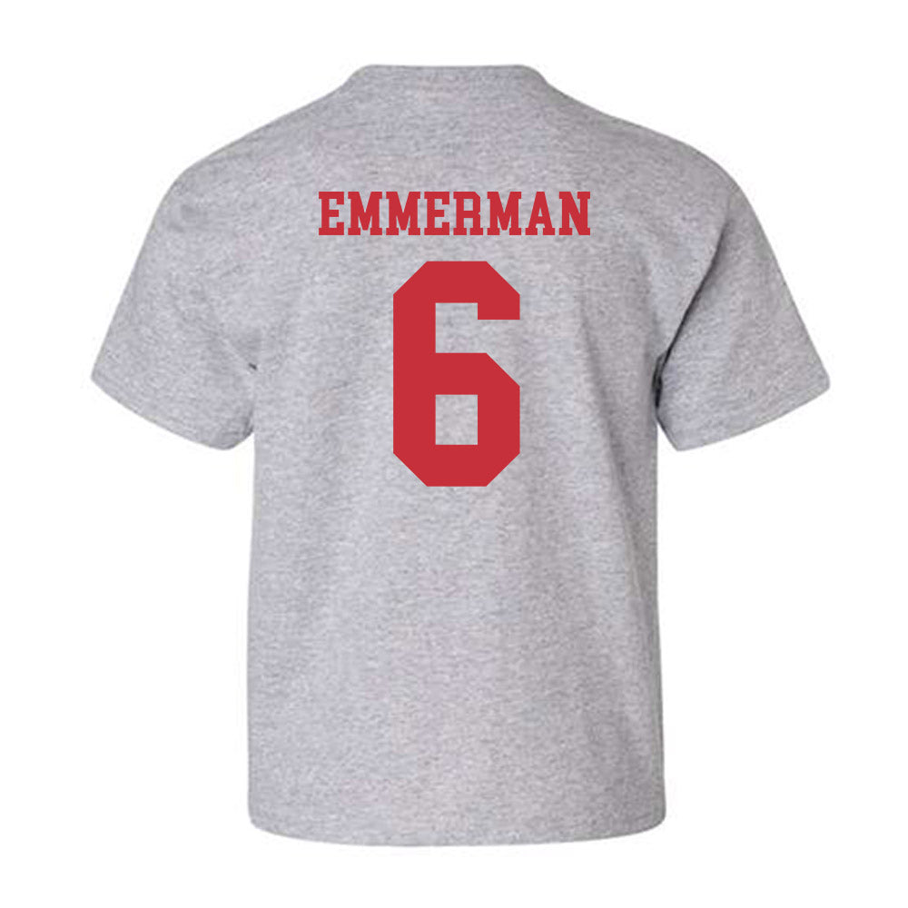SDSU - NCAA Baseball : Marc Emmerman - Classic Shersey Youth T-Shirt-1