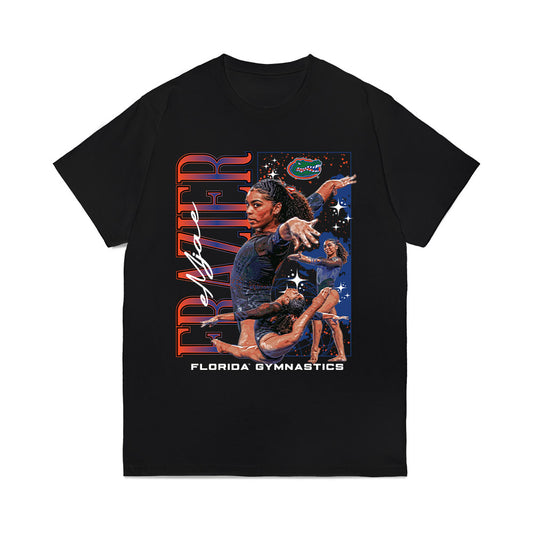 Florida - NCAA Women's Gymnastics : Emjae Frazier - Collage Comfort Colors T-Shirt-0