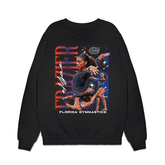 Florida - NCAA Women's Gymnastics : Emjae Frazier - Collage Premium Crewneck Sweatshirt-0