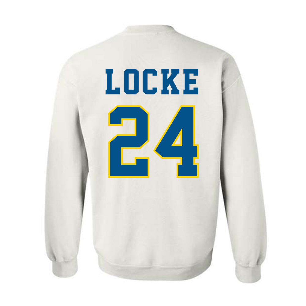 Delaware - NCAA Men's Basketball : UnLocke the light Crewneck Sweatshirt-1