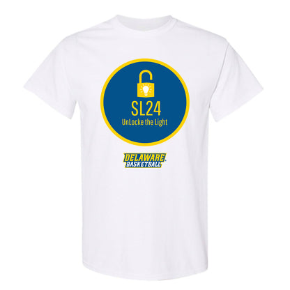 Delaware - NCAA Men's Basketball : UnLocke the light T-Shirt-0