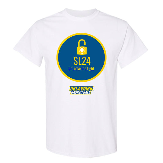 Delaware - NCAA Men's Basketball : UnLocke the light T-Shirt-0