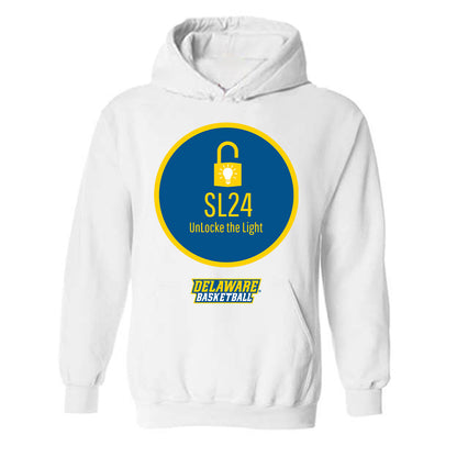 Delaware - NCAA Men's Basketball : UnLocke the light Hooded Sweatshirt-0