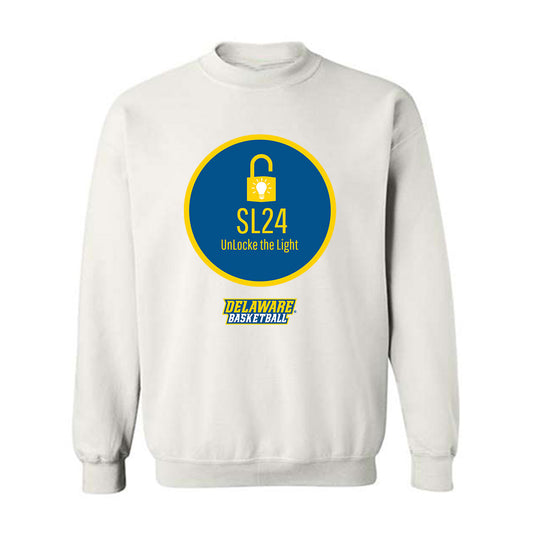 Delaware - NCAA Men's Basketball : UnLocke the light Crewneck Sweatshirt-0