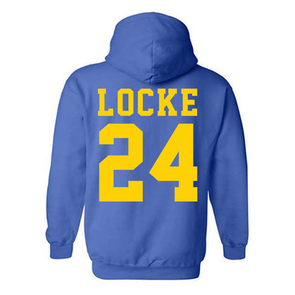 Delaware - NCAA Men's Basketball : UnLocke the Light Hooded Sweatshirt-1