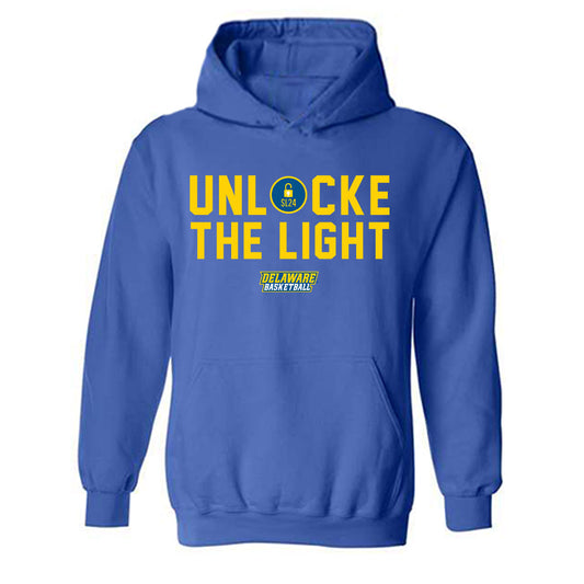 Delaware - NCAA Men's Basketball : UnLocke the Light Hooded Sweatshirt-0
