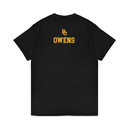 Baylor - Baylor University - NCAA Acrobatics & Tumbling : Lawrence Owens - National Champions Comfort Colors T-Shirt-1