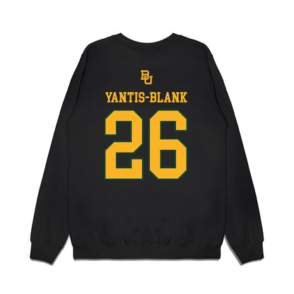 Baylor - Baylor University - NCAA Acrobatics & Tumbling : Kailey Yantis-Blank - National Champions Premium Crewneck Sweatshirt-1