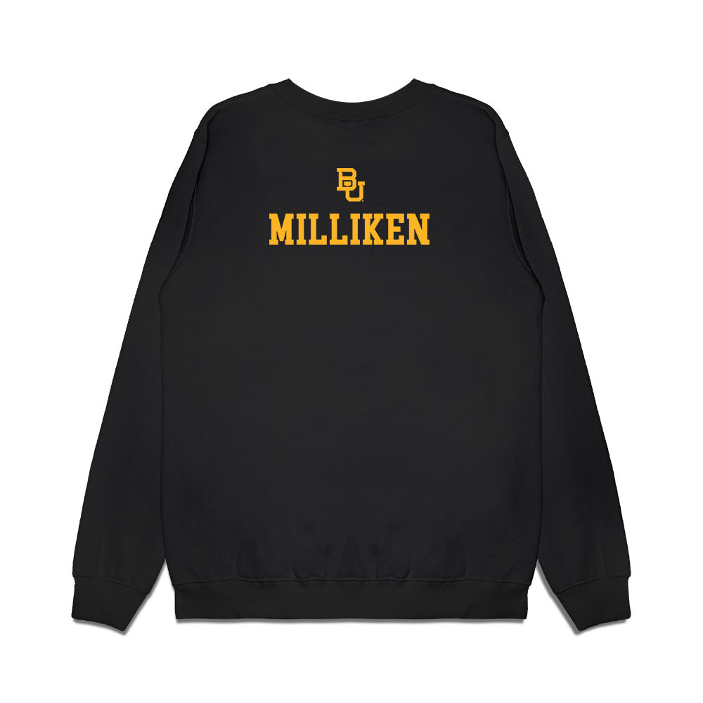 Baylor - Baylor University - NCAA Acrobatics & Tumbling : Camryn Milliken - National Champions Premium Crewneck Sweatshirt-1