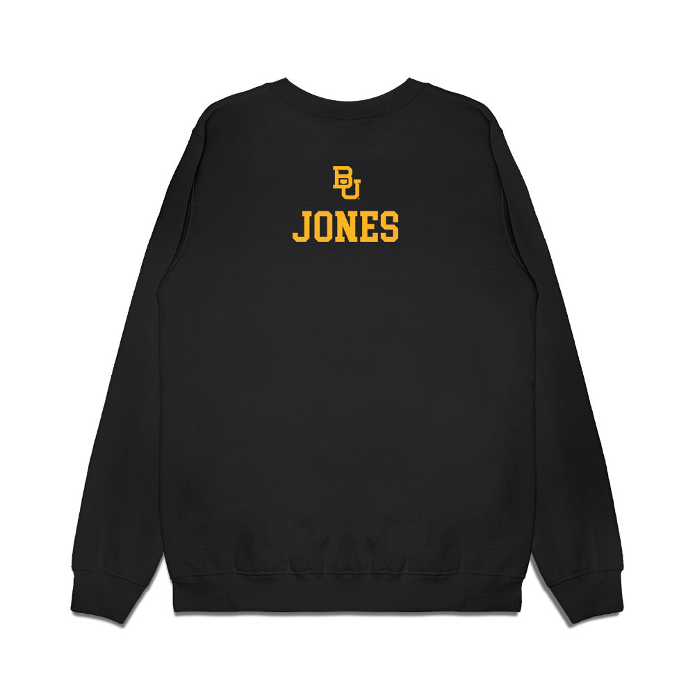 Baylor - Baylor University - NCAA Acrobatics & Tumbling : Camryn Jones - National Champions Premium Crewneck Sweatshirt-1