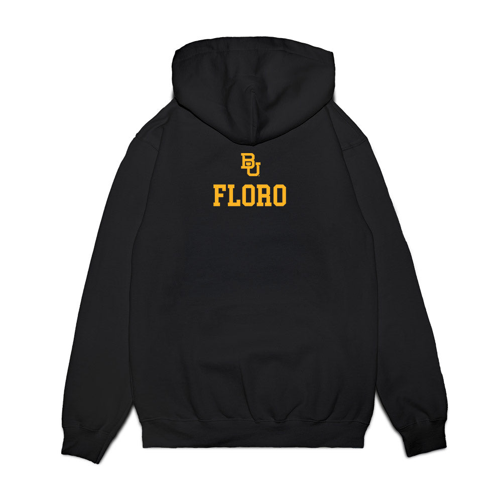 Baylor - Baylor University - NCAA Acrobatics & Tumbling : Ava Floro - National Champions Premium Hooded Sweatshirt-1