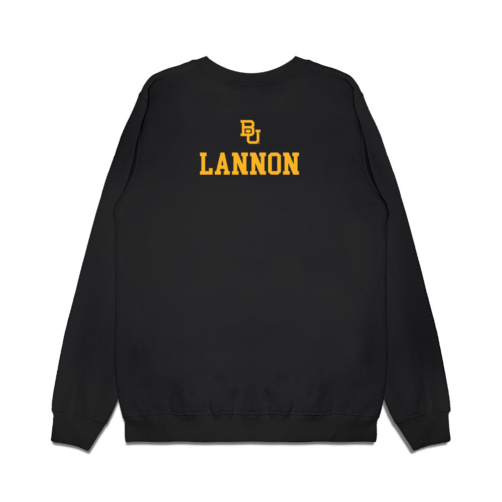 Baylor - Baylor University - NCAA Acrobatics & Tumbling : Lexi Lannon - National Champions Premium Crewneck Sweatshirt-1
