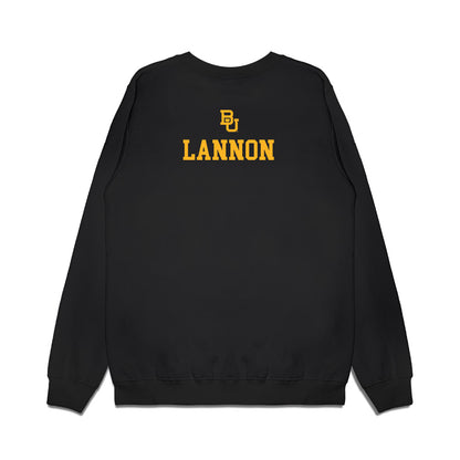 Baylor - Baylor University - NCAA Acrobatics & Tumbling : Lexi Lannon - National Champions Premium Crewneck Sweatshirt-1