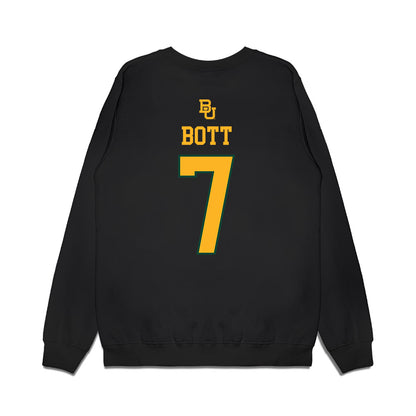 Baylor - Baylor University - NCAA Acrobatics & Tumbling : Emily Bott - National Champions Premium Crewneck Sweatshirt-1