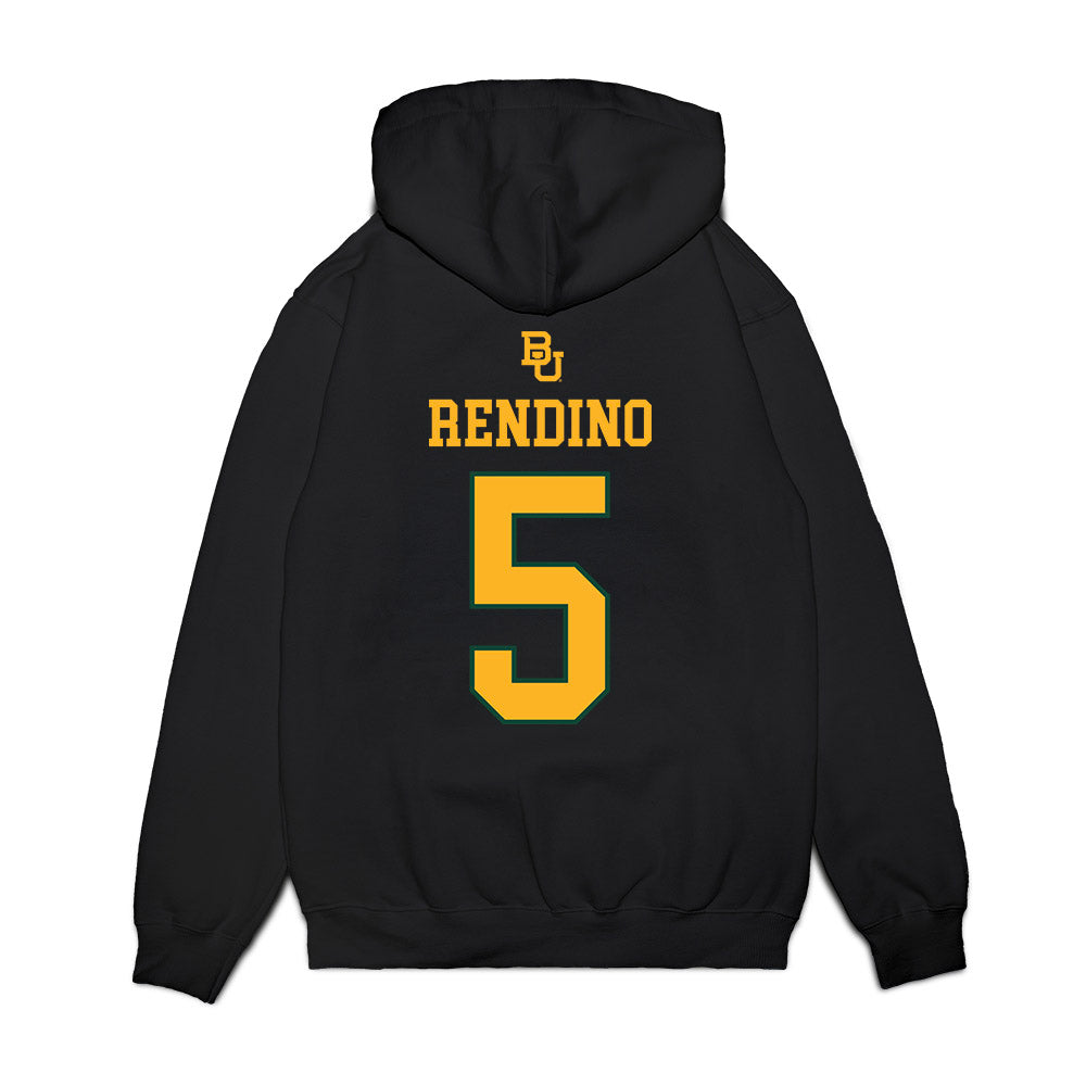 Baylor - Baylor University - NCAA Acrobatics & Tumbling : Gigi Rendino - National Champions Premium Hooded Sweatshirt-1