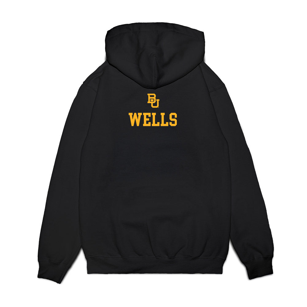 Baylor - Baylor University - NCAA Acrobatics & Tumbling : Meredith Wells - National Champions Premium Hooded Sweatshirt-1