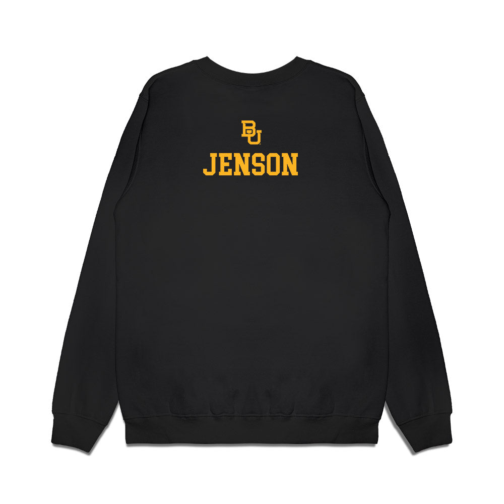 Baylor - Baylor University - NCAA Acrobatics & Tumbling : Maddy Jenson - National Champions Premium Crewneck Sweatshirt-1