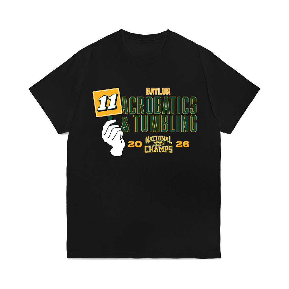Baylor - NCAA Acrobatics & Tumbling : National Champions Comfort Colors T-Shirt-0