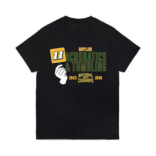 Baylor - NCAA Acrobatics & Tumbling : National Champions Comfort Colors T-Shirt-0