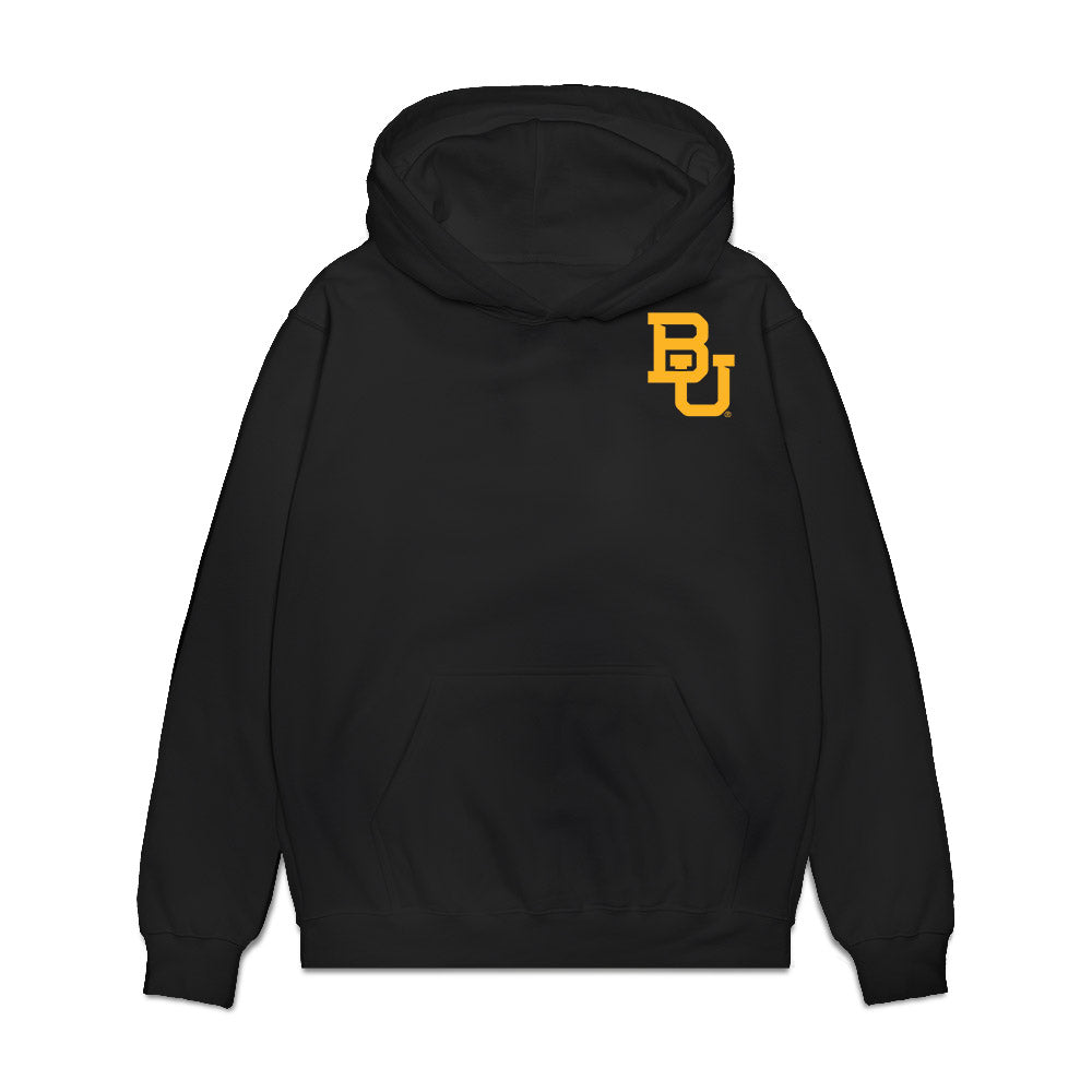 Baylor - NCAA Football : Caden knighten - Collage Premium Hooded Sweatshirt-0